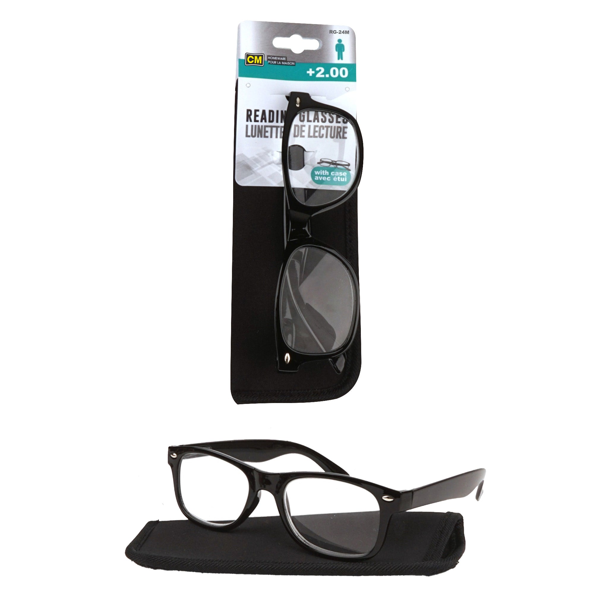 Men's Readers with Pouch