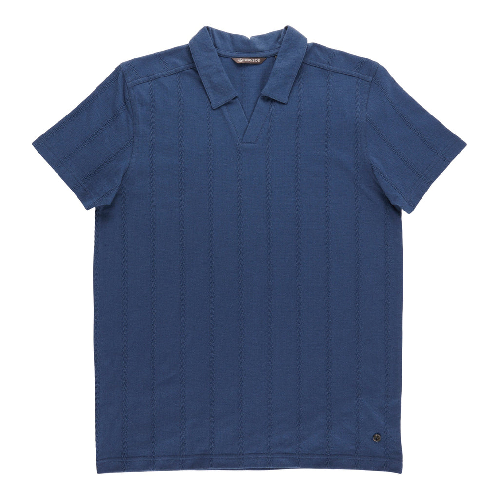 Men's Textured Polo