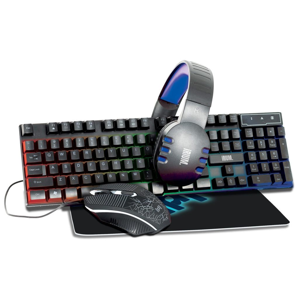 4-in-1 Gaming Set, Black
