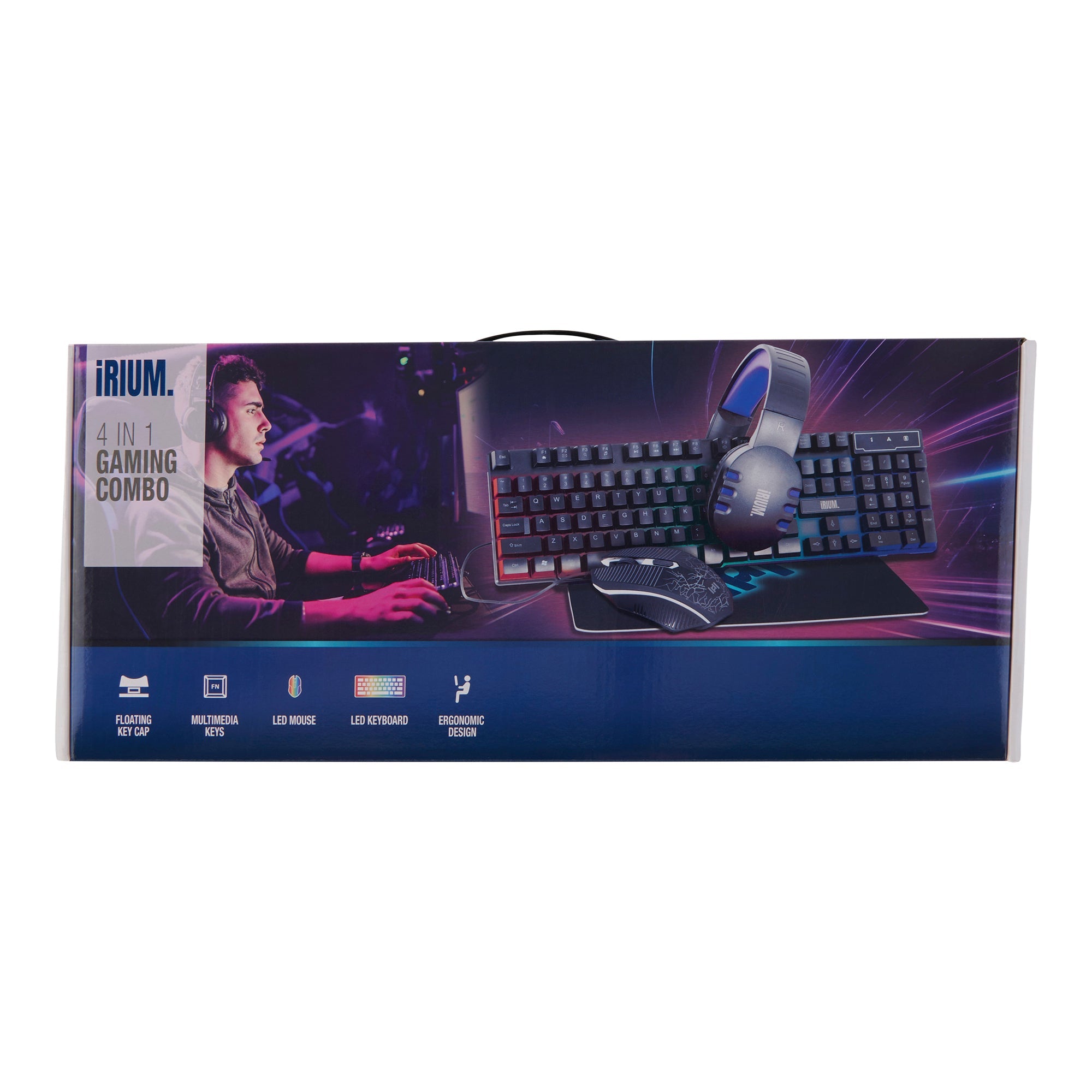 4-in-1 Gaming Set, Black