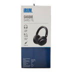 Casque d’écoute supra-auriculaire sans fil, noir