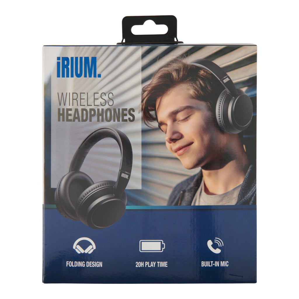 Casque d’écoute supra-auriculaire sans fil, noir