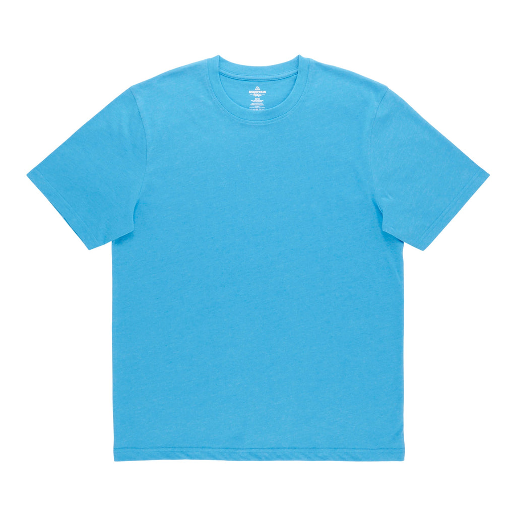T-shirt à manches courtes et à col rond Escapade à la mer Mountain Ridge pour hommes 