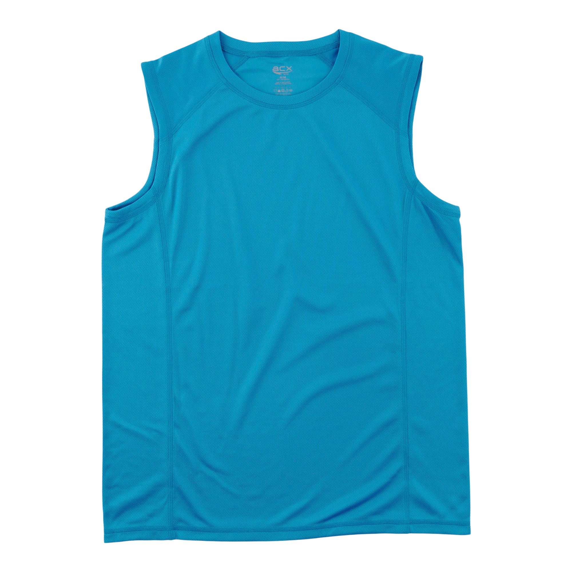 ACX Active Men's Crew Neck Muscle Tank Top
