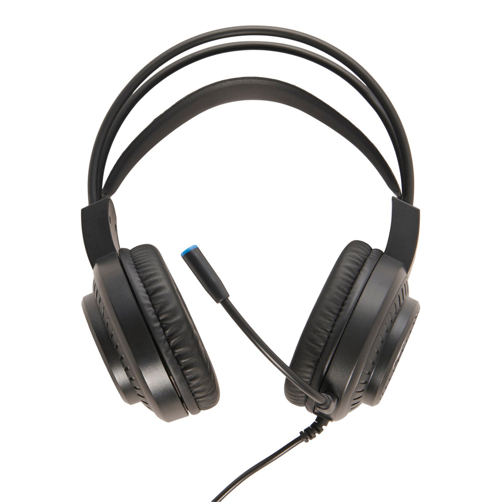 Casque d'écoute pour jeux vidéo à fil HP-318, noir