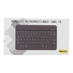 Wireless Keyboard, 10-in x 0.4-in x 6-in.