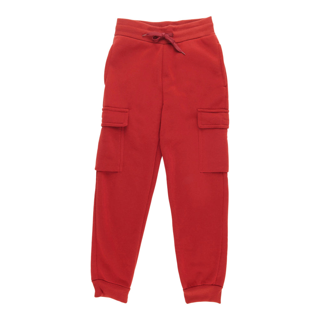 Pantalon de jogging en molleton uni pour garçons