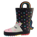 Bottes de pluie en caoutchouc imprimées MONKEY BARS pour petites filles