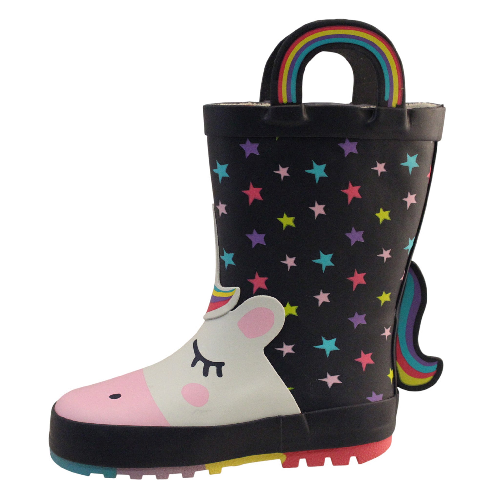 Bottes de pluie en caoutchouc imprimées MONKEY BARS pour petites filles