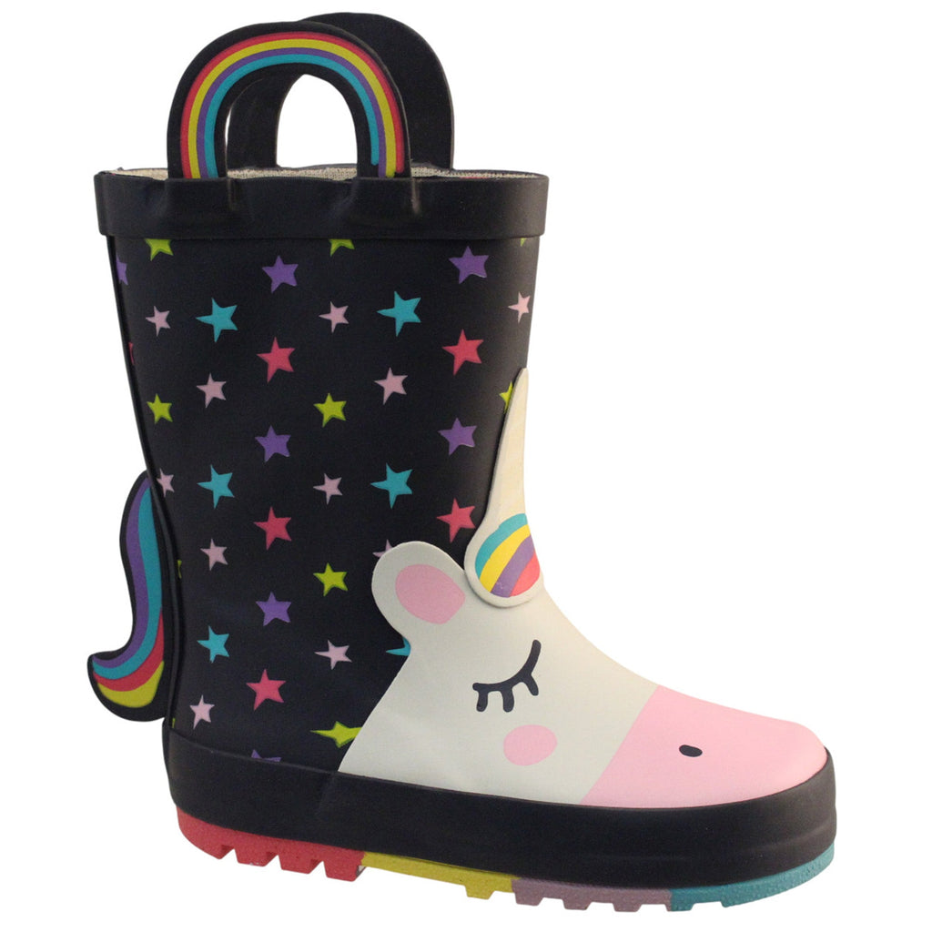 Bottes de pluie en caoutchouc imprimées MONKEY BARS pour petites filles