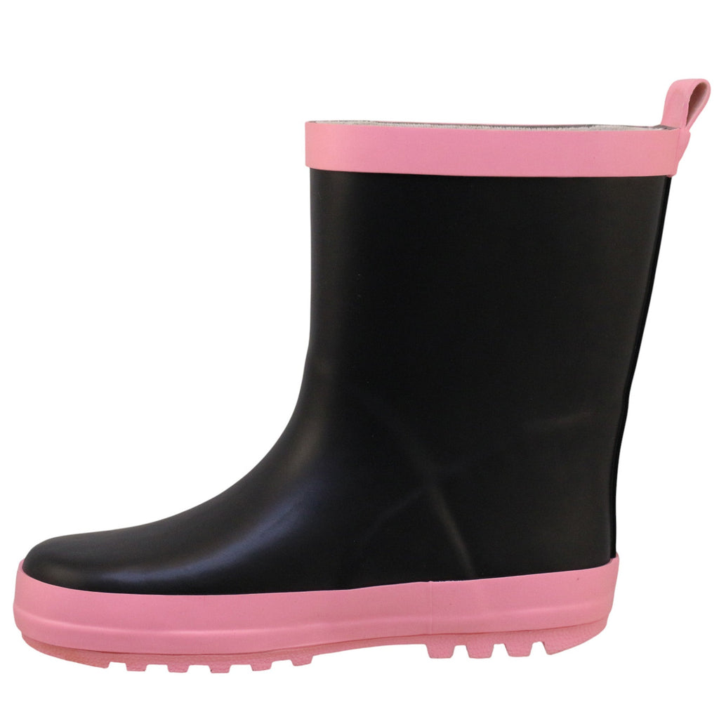 BELLA & BIRDIE Girls' Printed Rubber Rain Boots