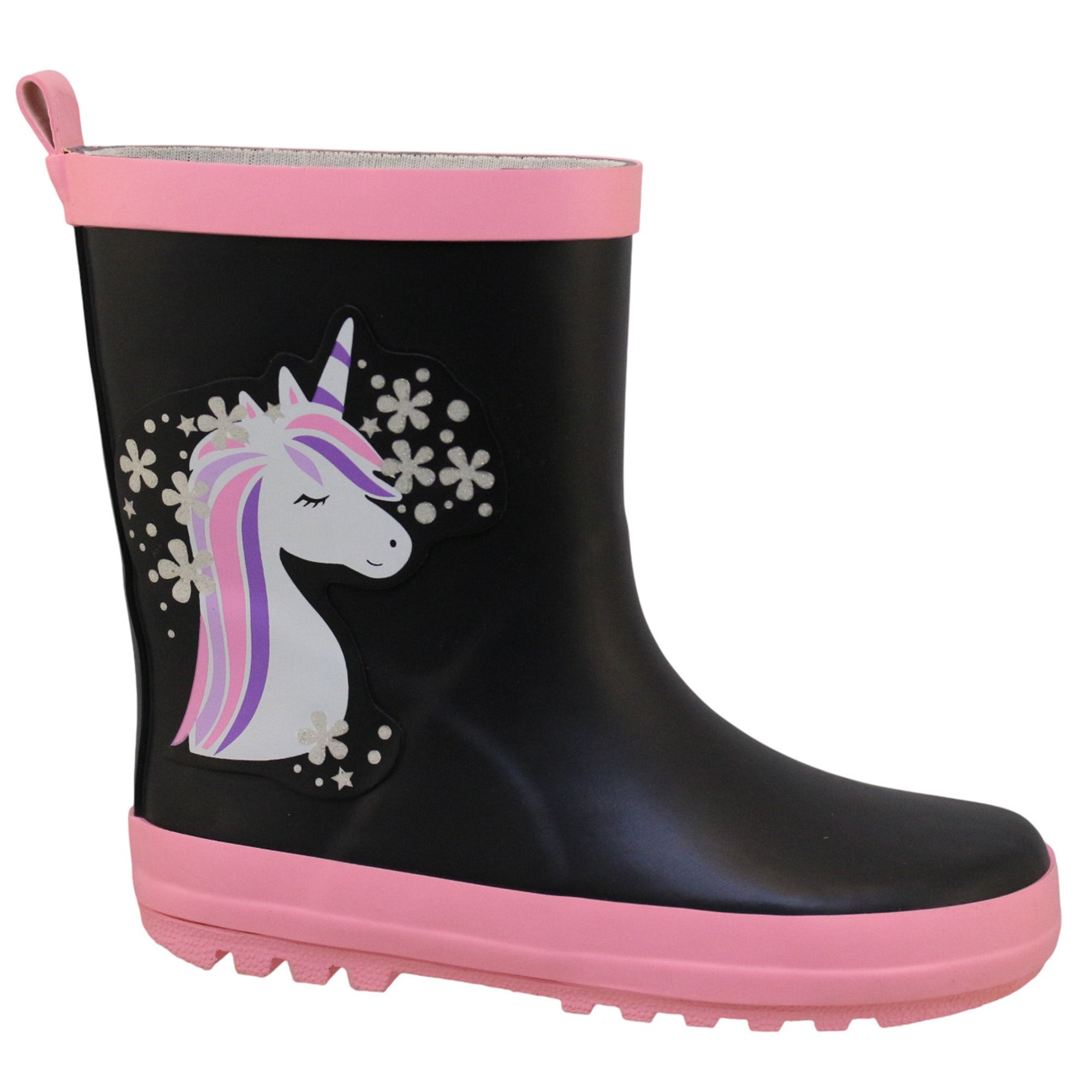 Bottes de pluie en caoutchouc imprimées BELLA & BIRDIE pour filles