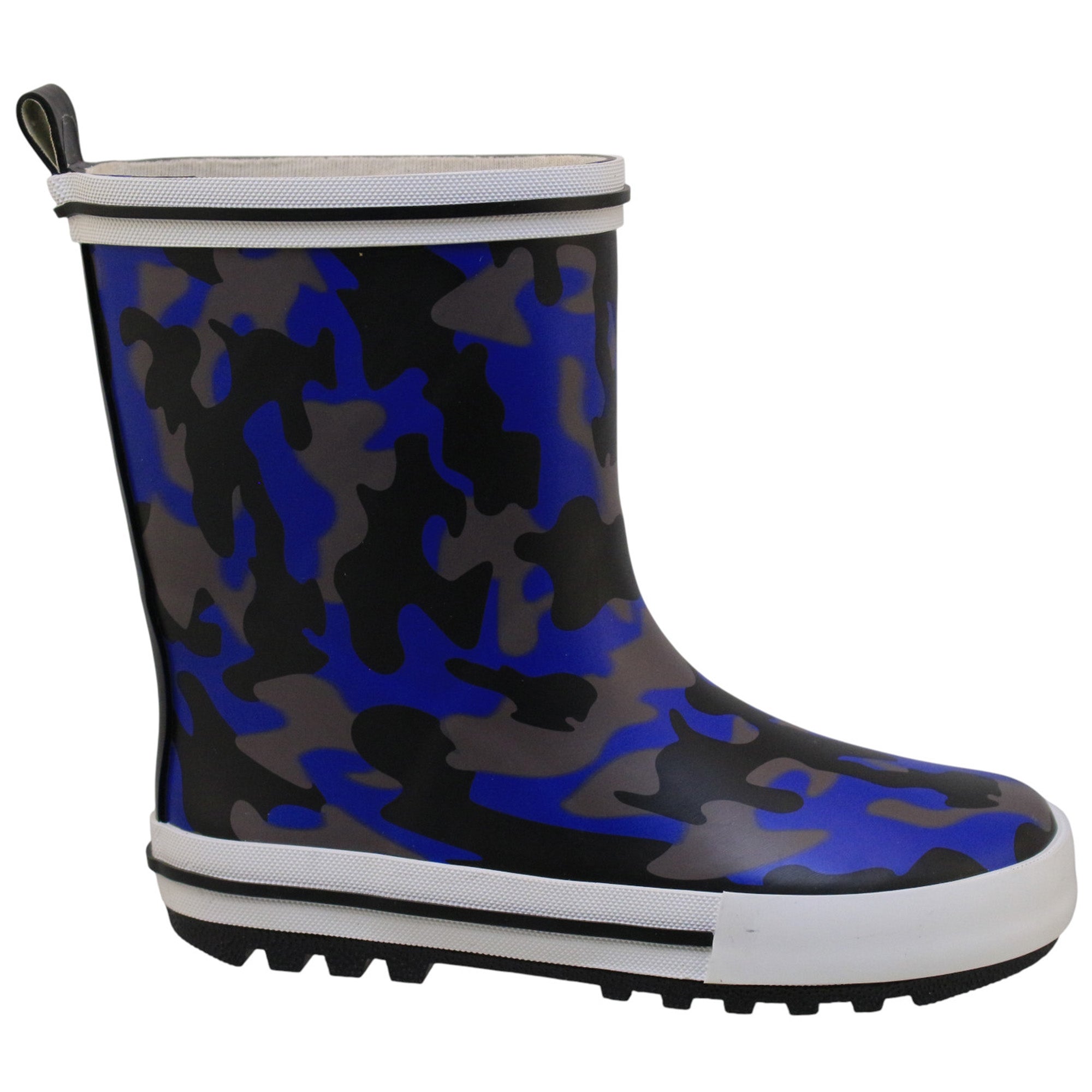 SURVIVAL GEAR Boys' Printed Rubber Rain Boots