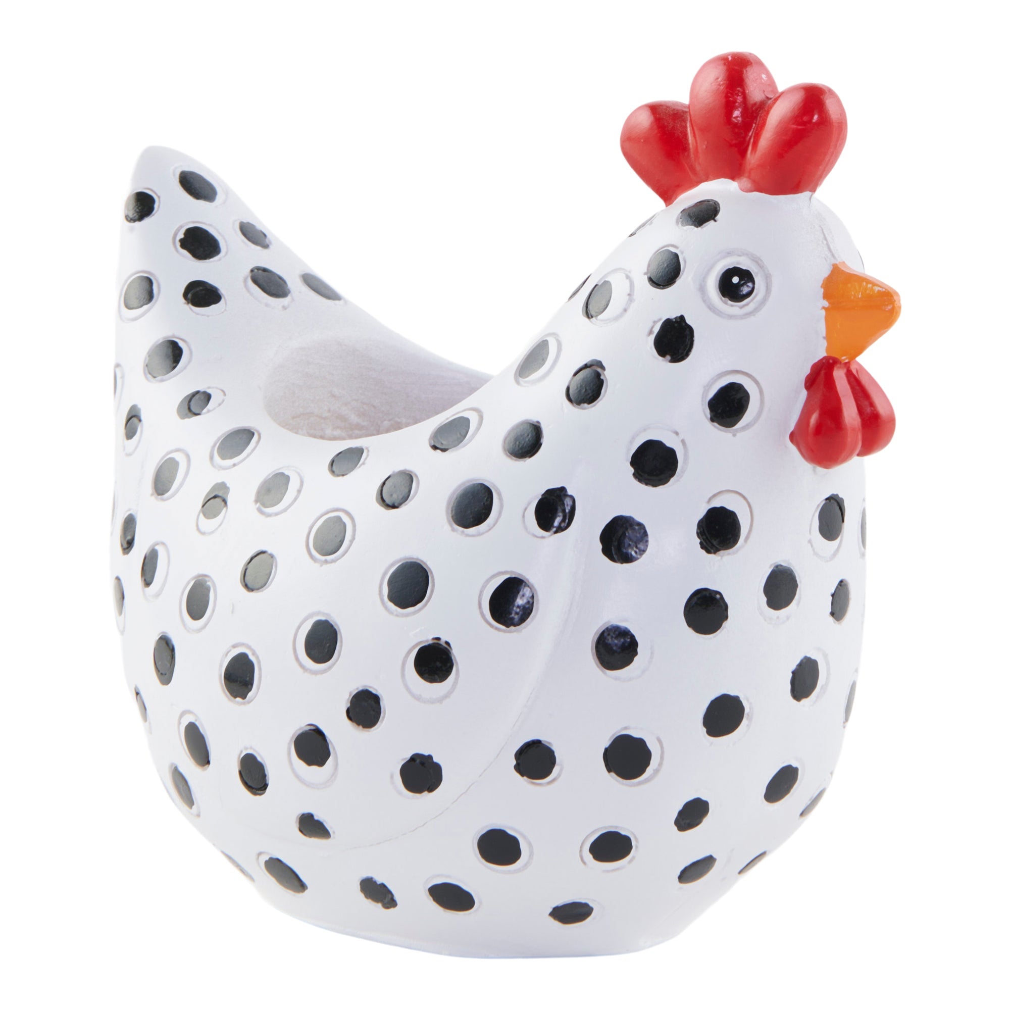 Jardinière en forme de poule HomeStyles, 5,3 po x 3,5 po x 4,7 po