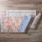 Washable Printed Area Rug, 3-ft x 4-ft.