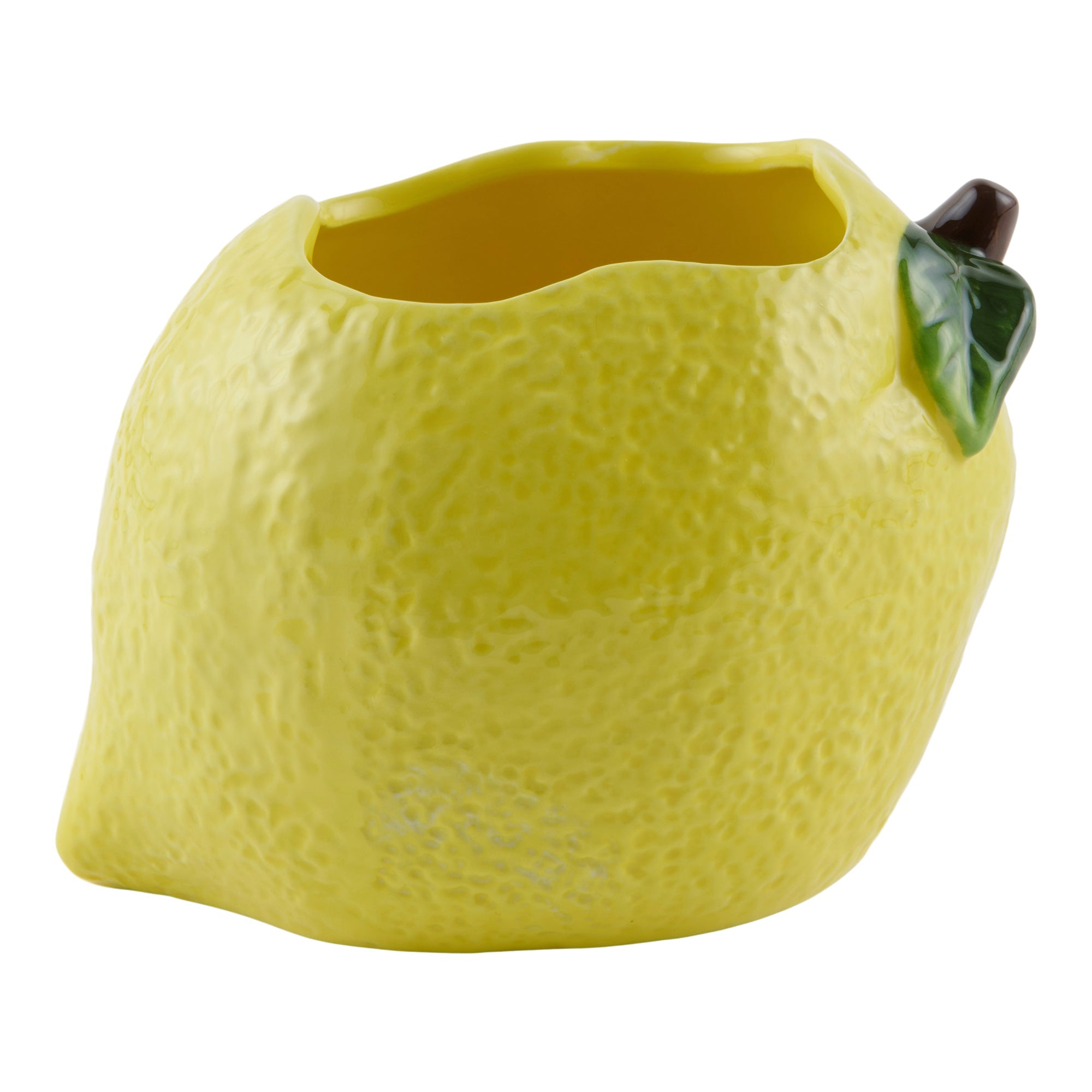 Ceramic Fruit Shaped Planter, 5-in.