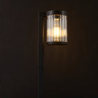 Lampe solaire sur piquet de style lustre, 4 po x 5 po x 16 po
