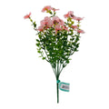 Artificial UV Flowers, 12.5-in.