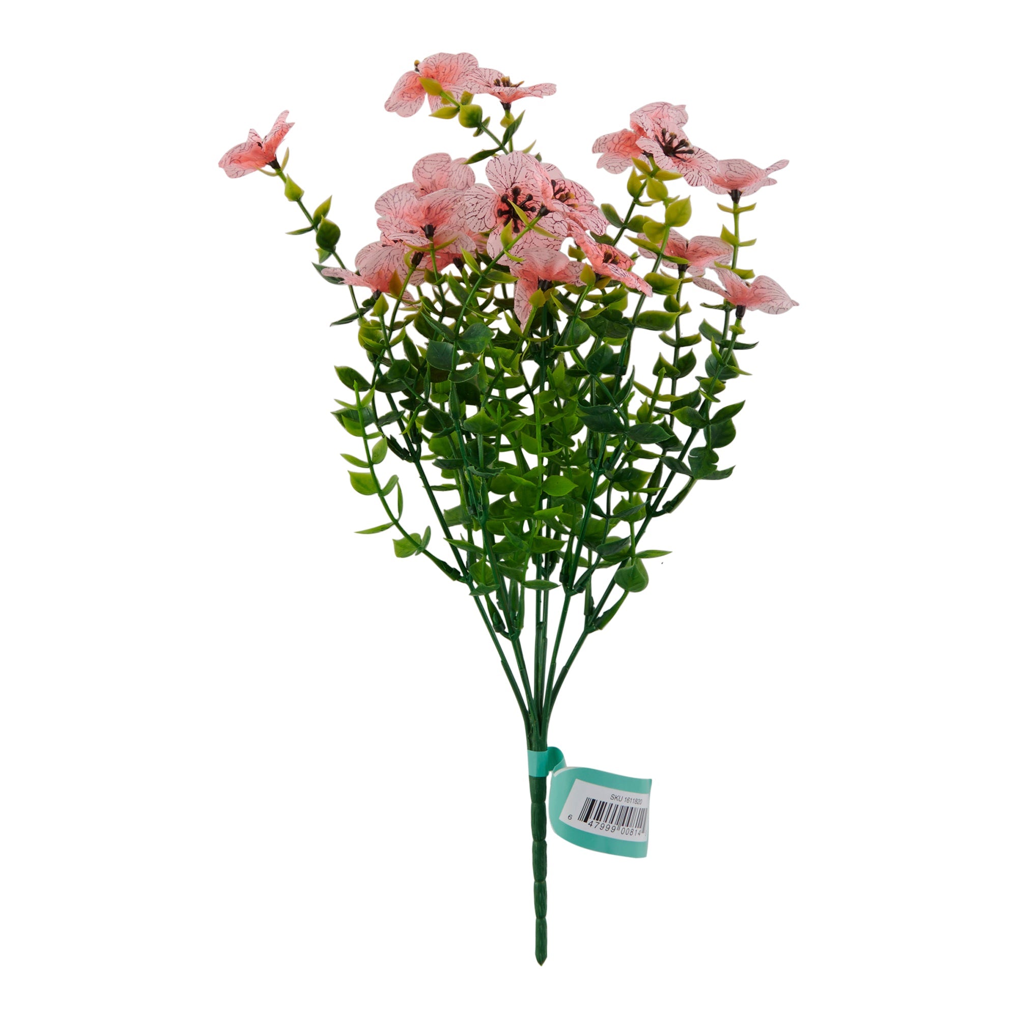 Artificial UV Flowers, 12.5-in.