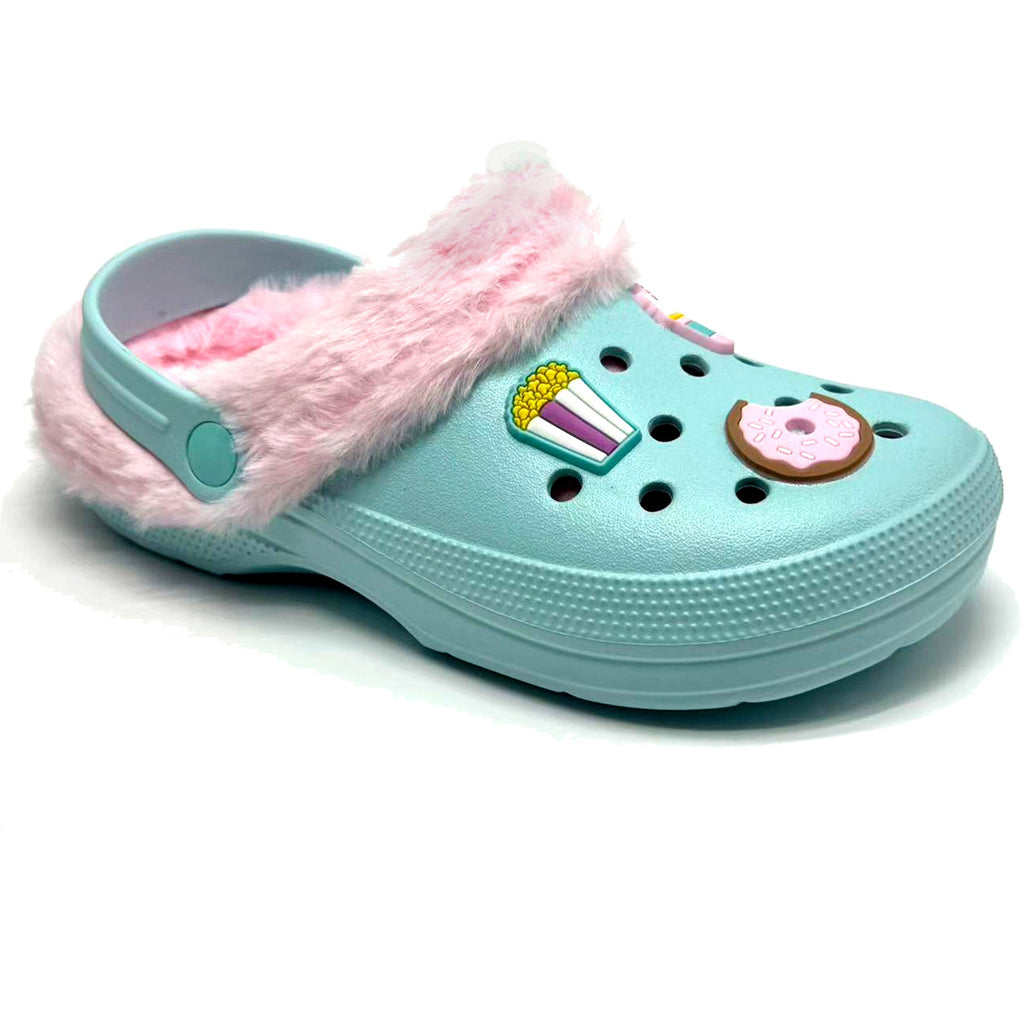 BELLA & BIRDIE Girls' Lined 3D Clogs