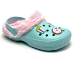 BELLA & BIRDIE Girls' Lined 3D Clogs