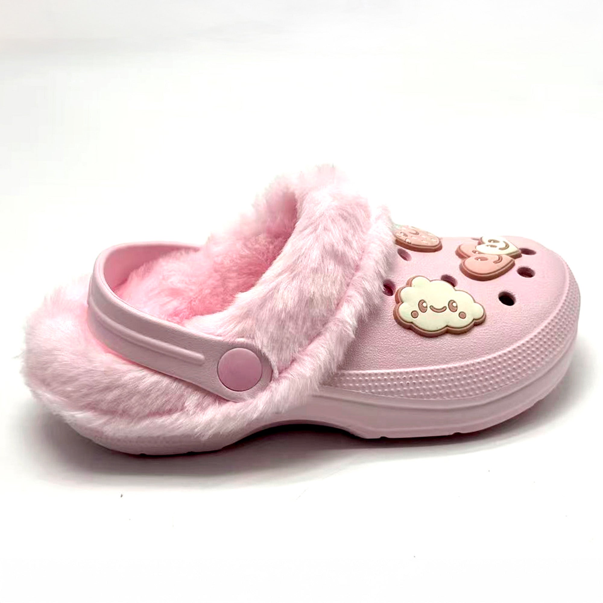 BELLA & BIRDIE Girls' Lined 3D Clogs