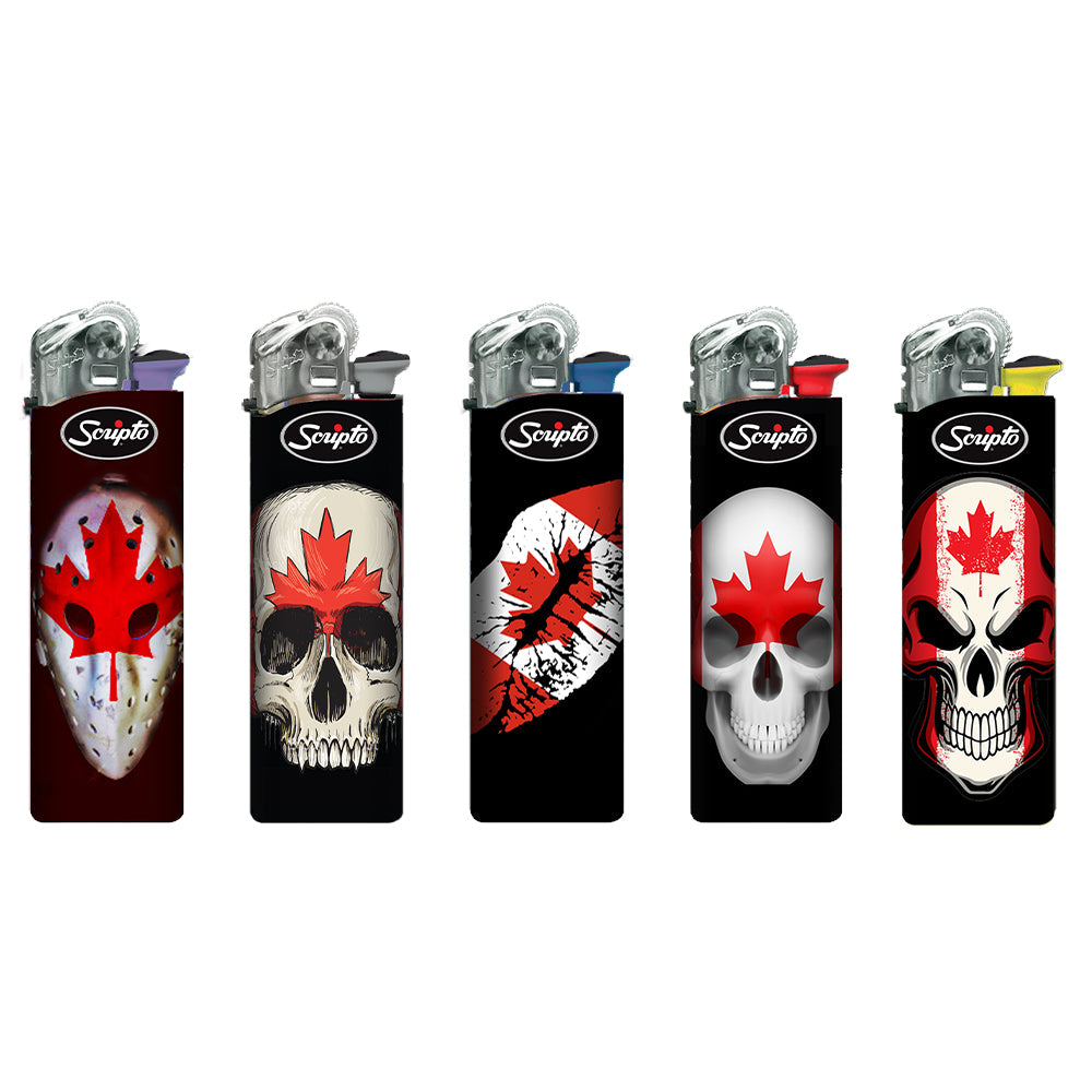 Briquet Scripto Ultima, Canada