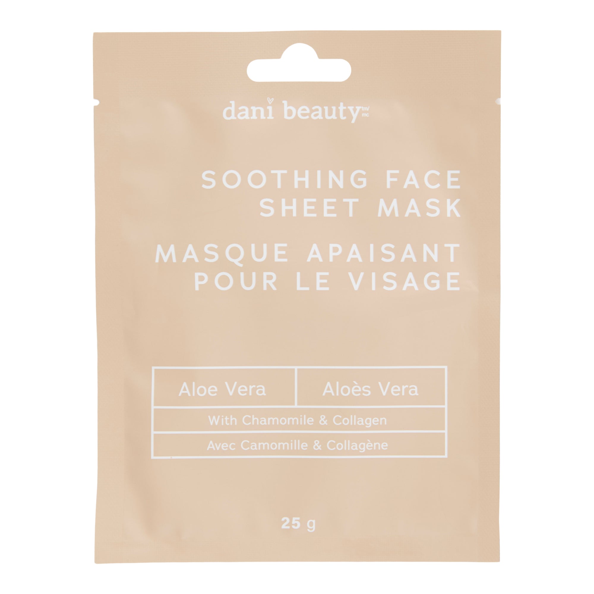 dani beauty Collagen & Aloe Sheet Mask