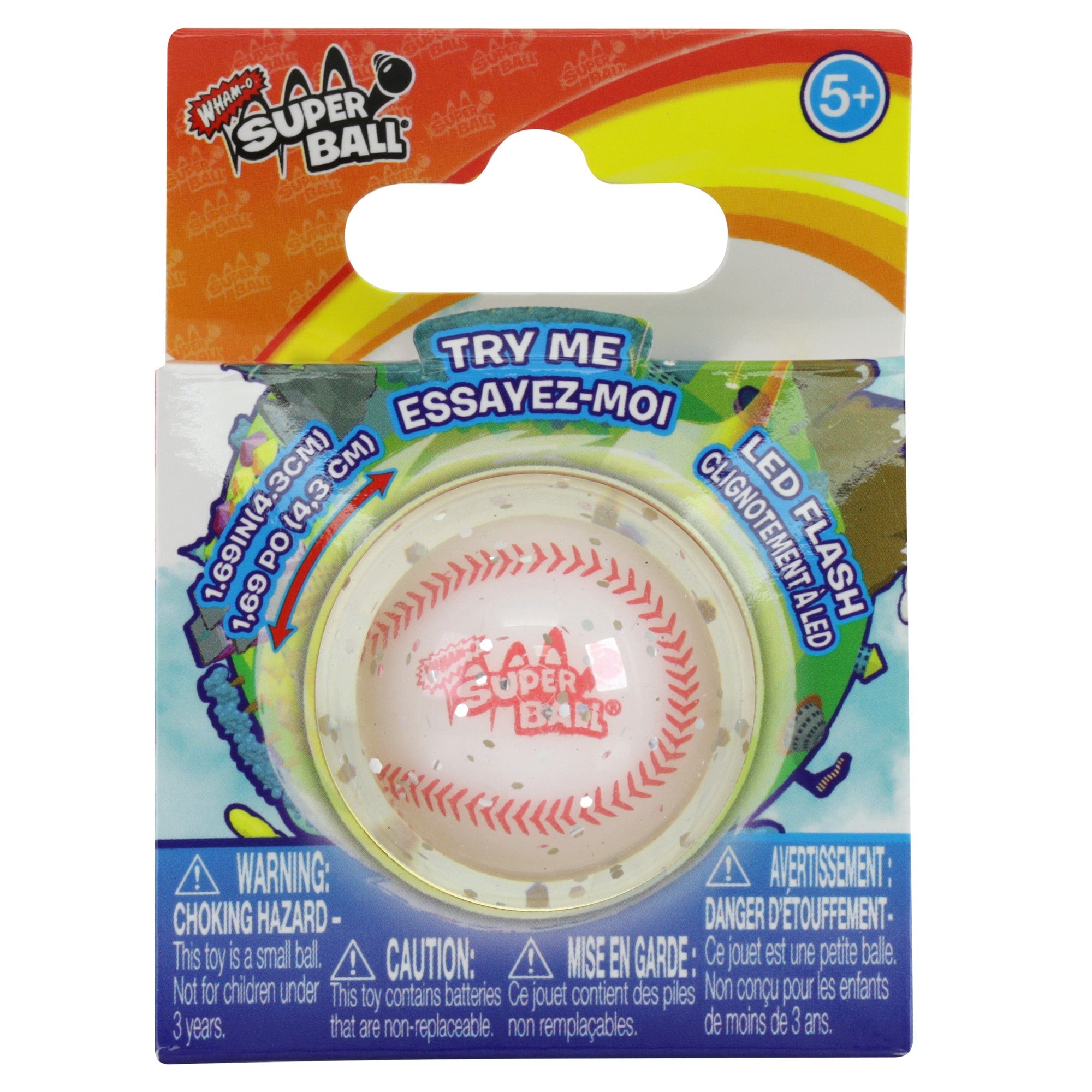LED Light-Up Super Ball, Assorted
