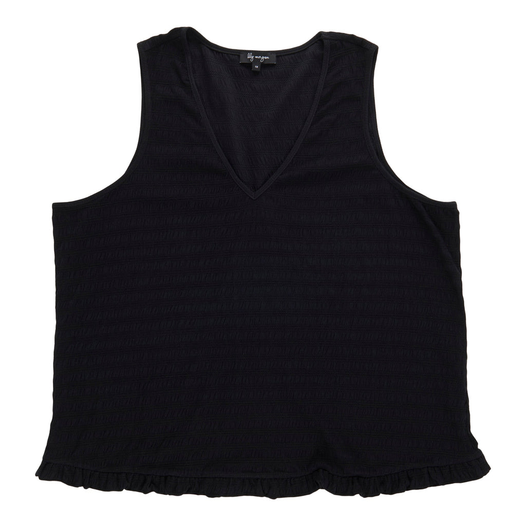 lily morgan Women's Plus V-Neck Collar Camisole