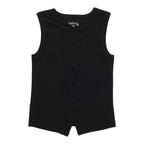 mySTYLE Women's Button Front Tank Top