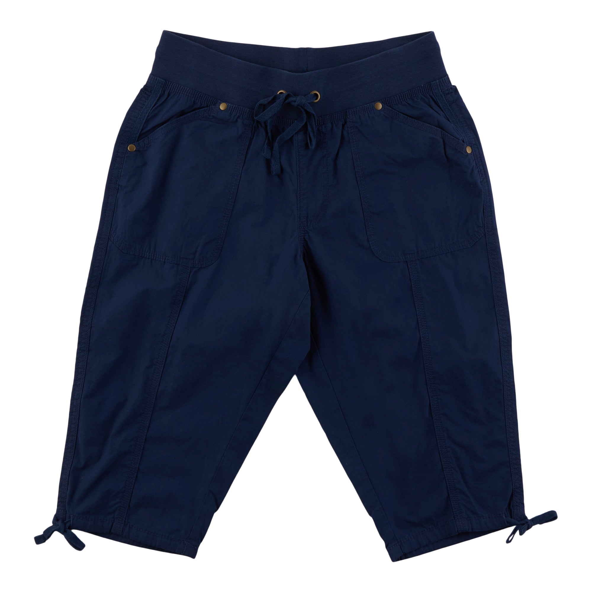 mySTYLE Women's Poplin Skimmer Shorts