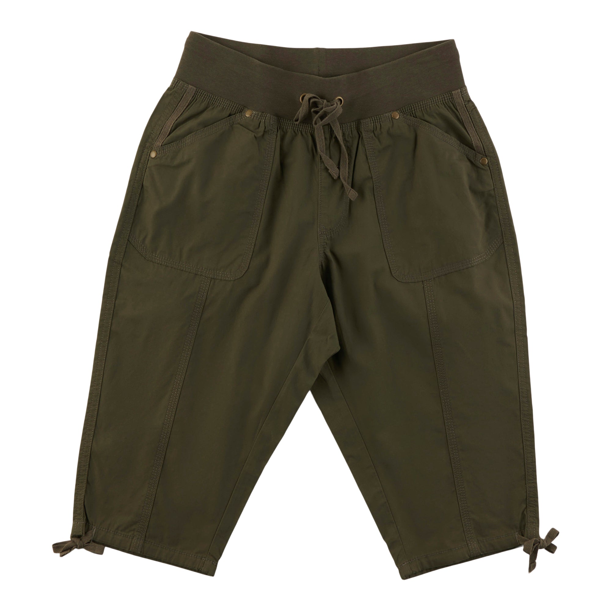 mySTYLE Women's Poplin Skimmer Shorts