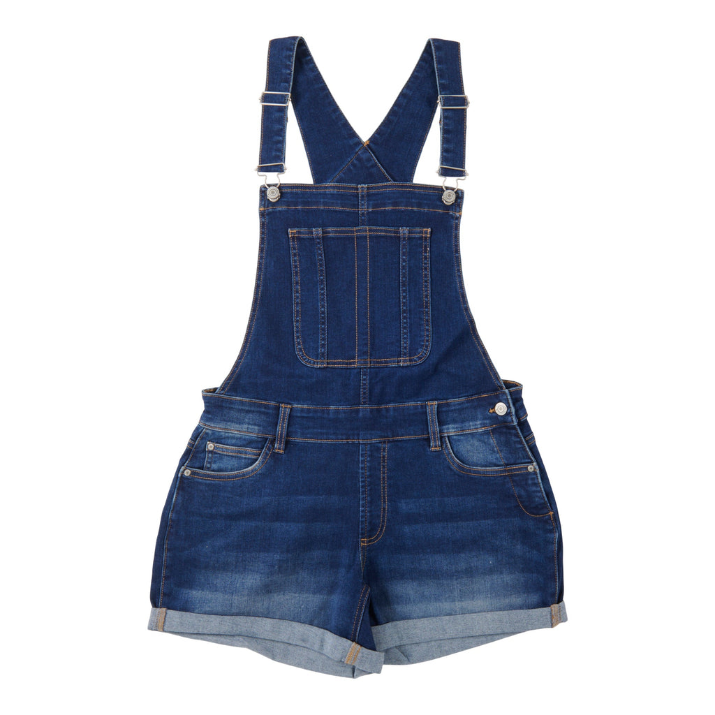 mySTYLE Women's Cool Comfort Denim Shortall