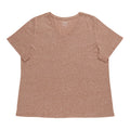 mySTYLE Women's Plus V-Neck T-Shirt