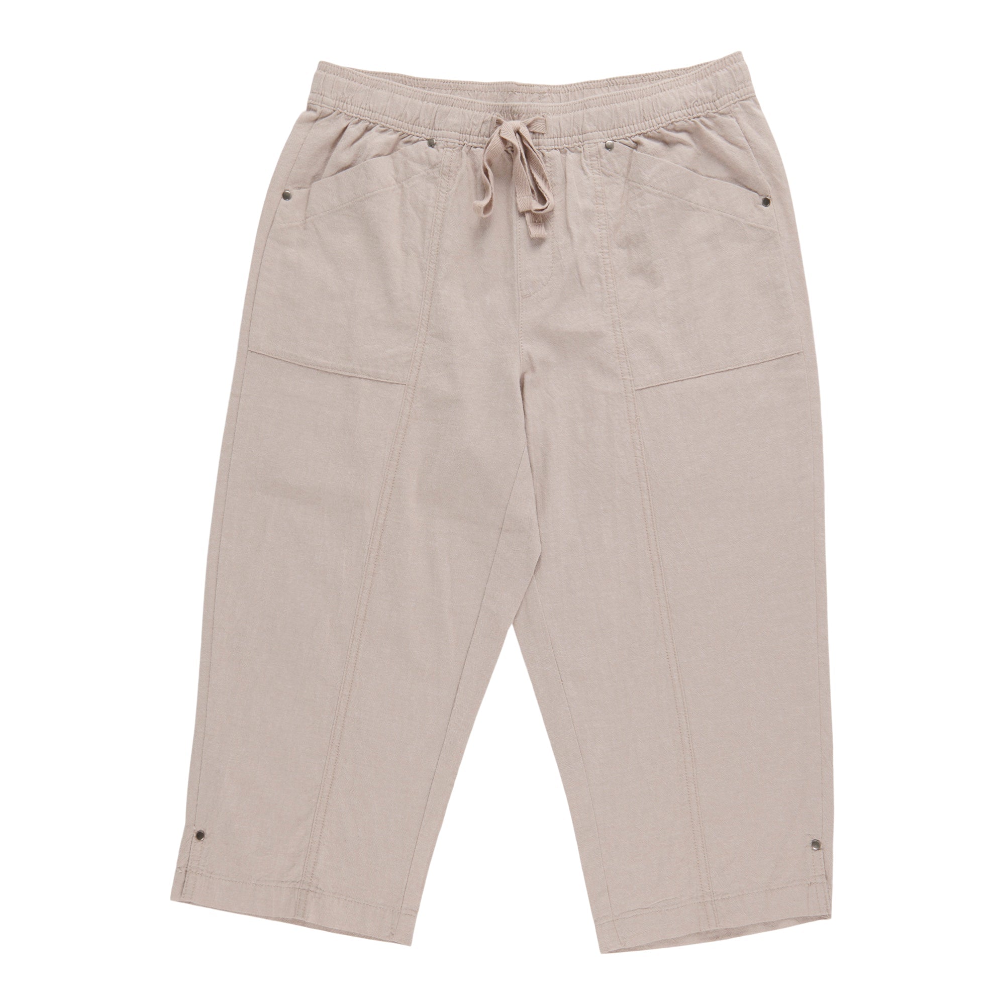 Classic Editions Women's Crinkle Capris