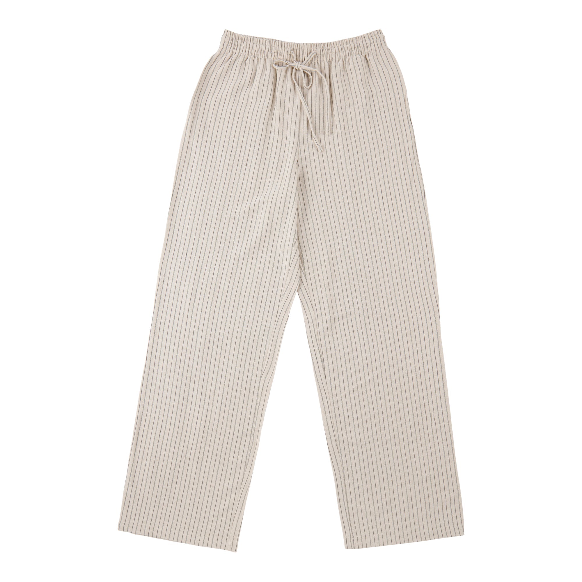 lily morgan Women's Printed Wide-Leg Linen-Blend Pants