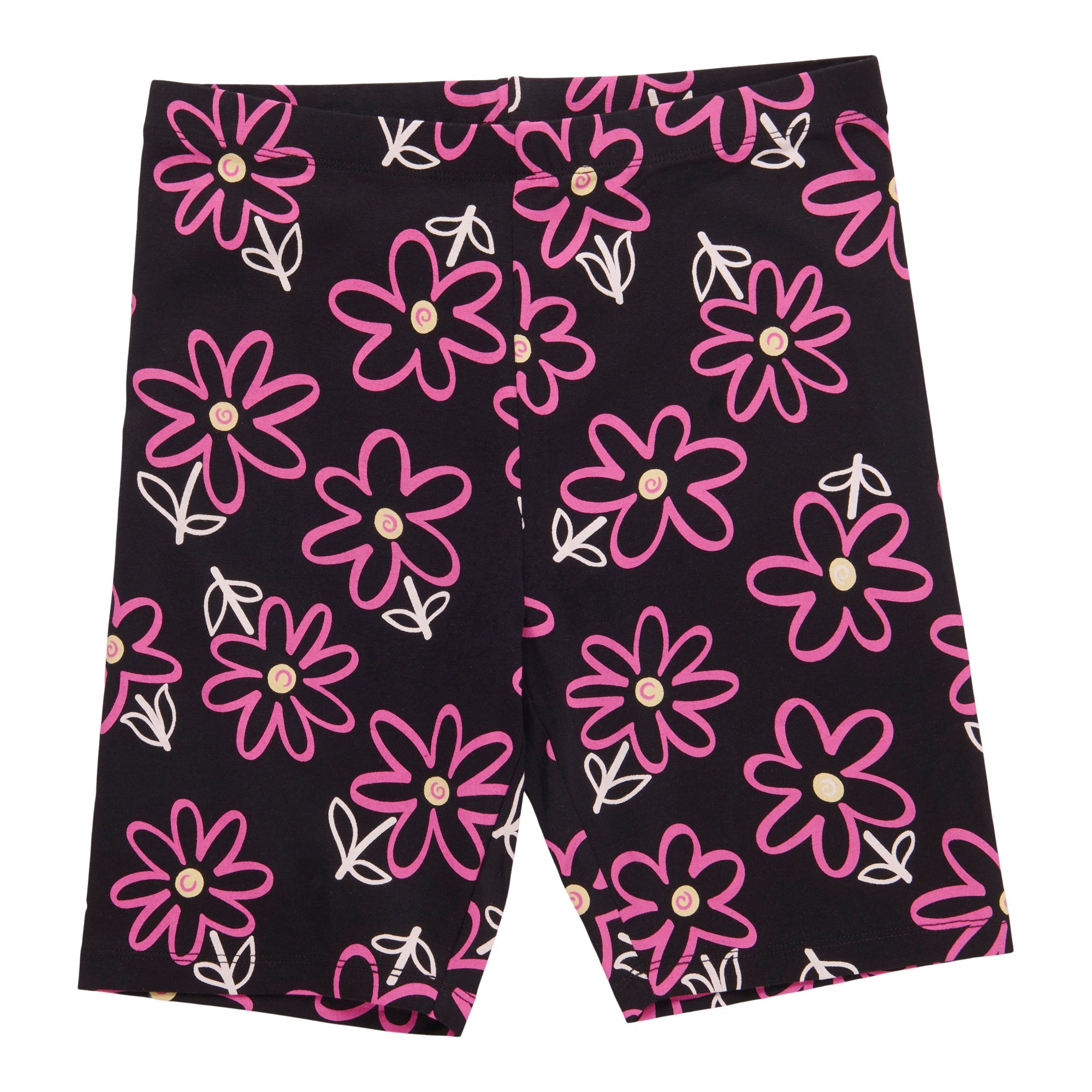 BELLA & BIRDIE Girls' Day Dreamer Printed Bike Shorts