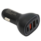 60W Car Charger, Black