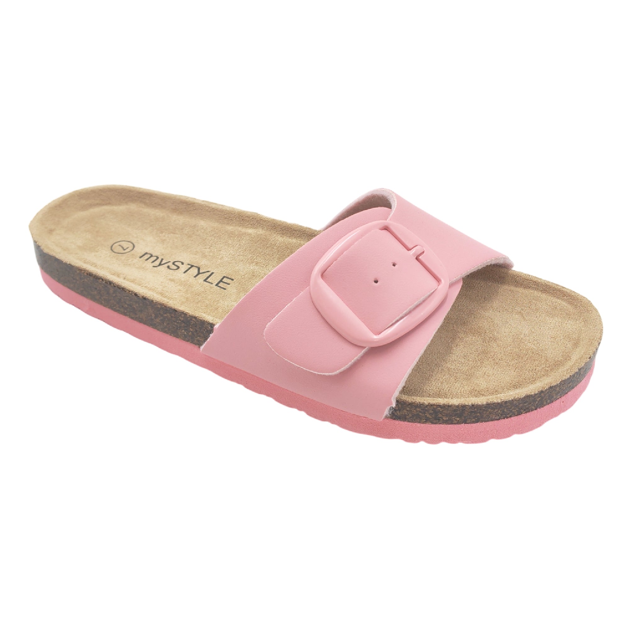 Sandales à enfiler coussinées à assise plantaire mySTYLE pour femmes
