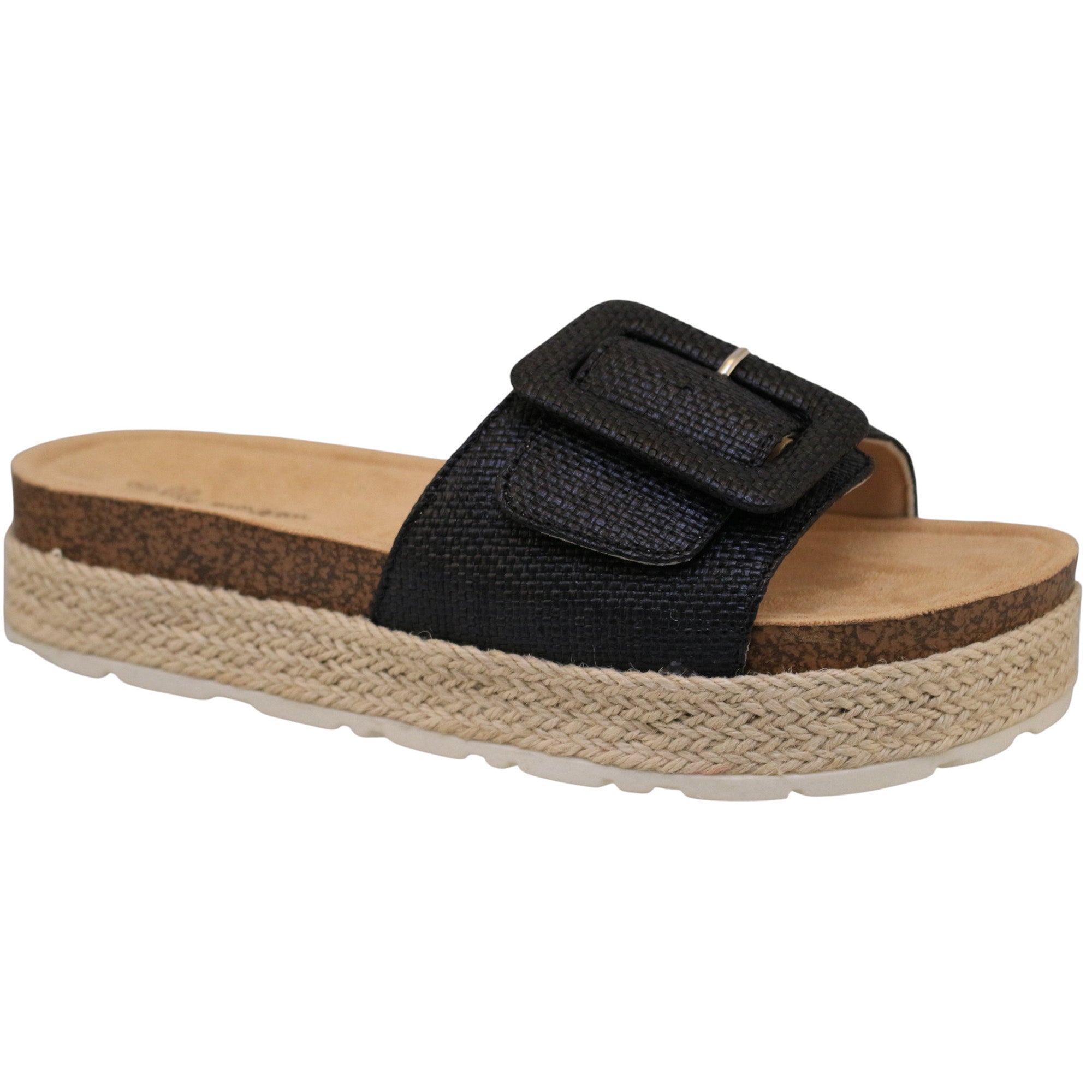 lily morgan Women's Buckle Espadrilles