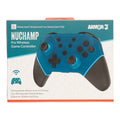 Manette sans fil Armor 3 NuChamp pour Nintendo Switch, turquoise