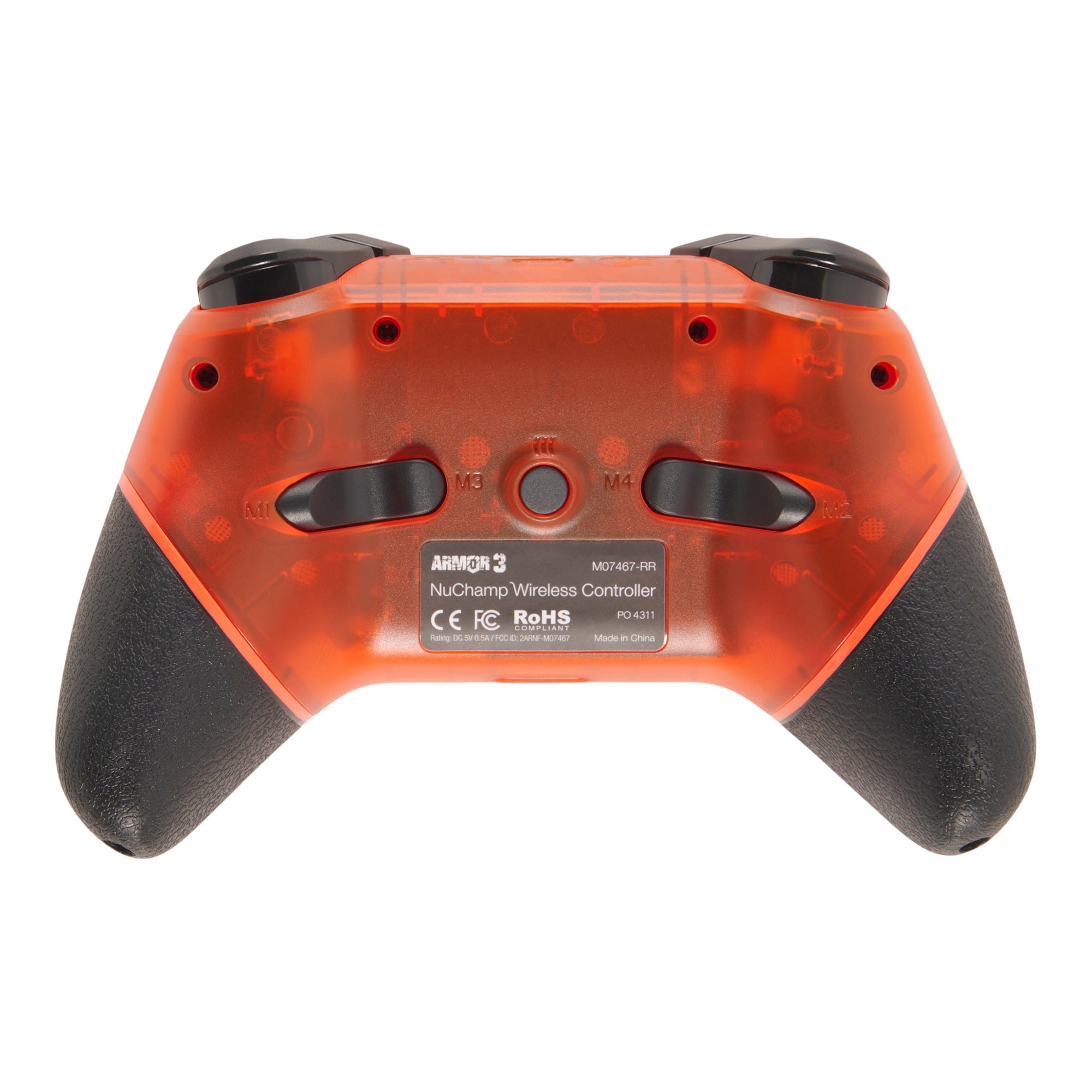 Armor 3 NuChamp Wireless Nintendo Switch Controller, Ruby Red