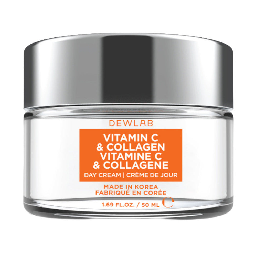 DEWLAB Vitamin C & Collagen Day Cream, 50 ml