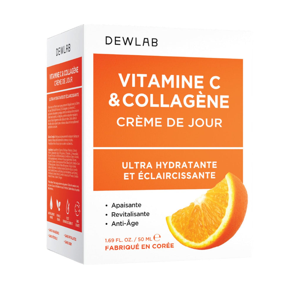 DEWLAB Vitamin C & Collagen Day Cream, 50 ml