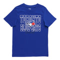 T-shirt à manches courtes Blue Jays de Toronto sous licence de la LMB pour garçons
