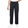 Pantalon cargo texturé tissé de coupe ajustée à enfiler Modern Ridge pour hommes