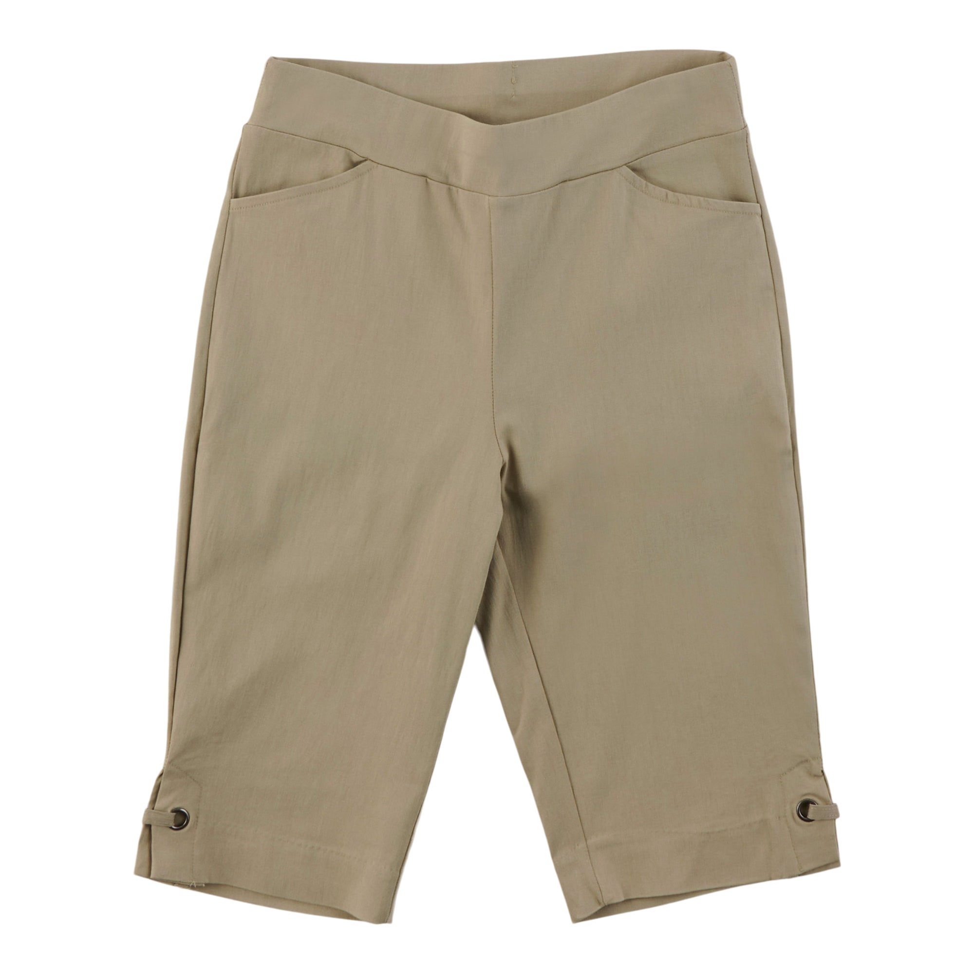 Classic Editions Women's Bermuda Shorts with Bottom Tab