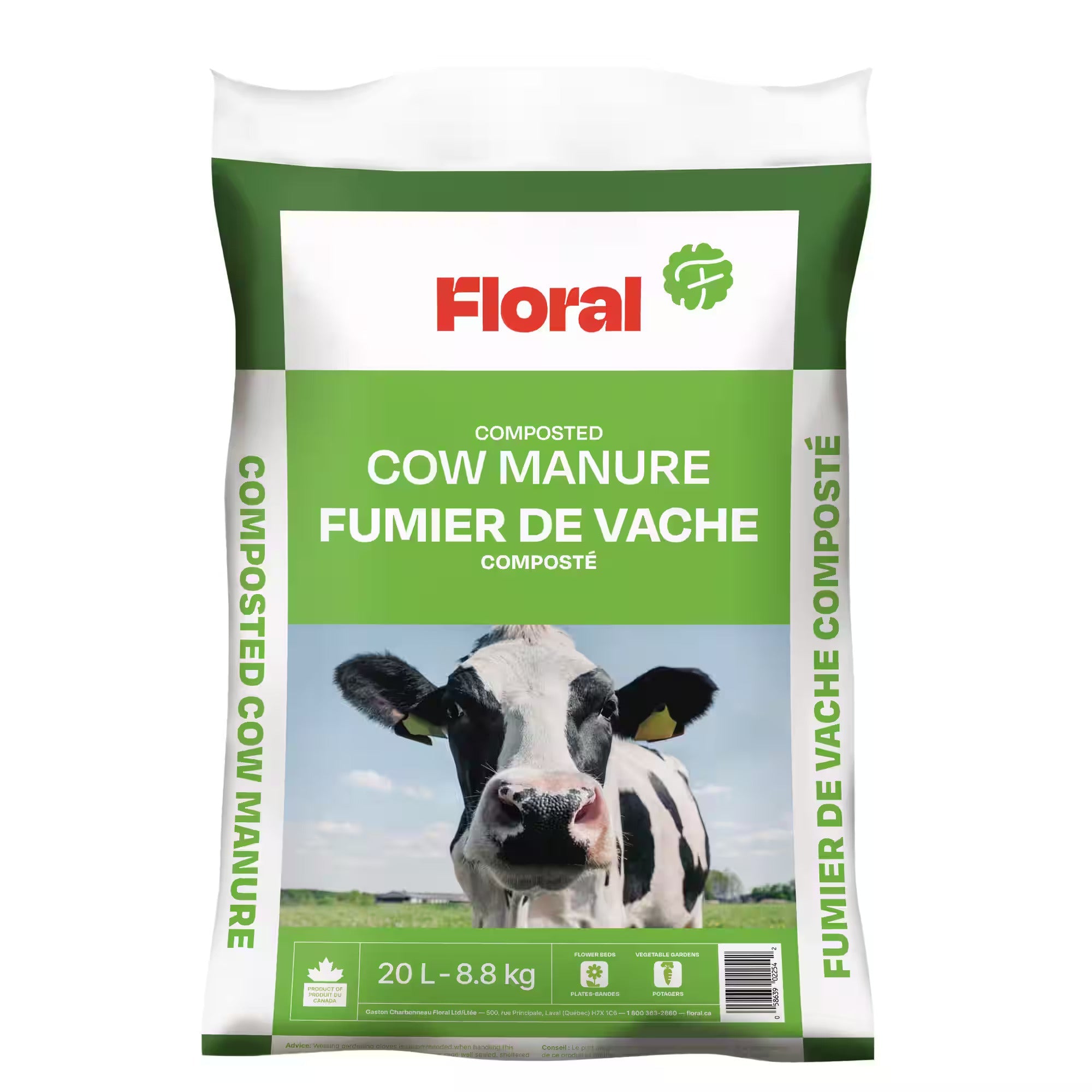 Floral Composted Cow Manure, 8.8 kg