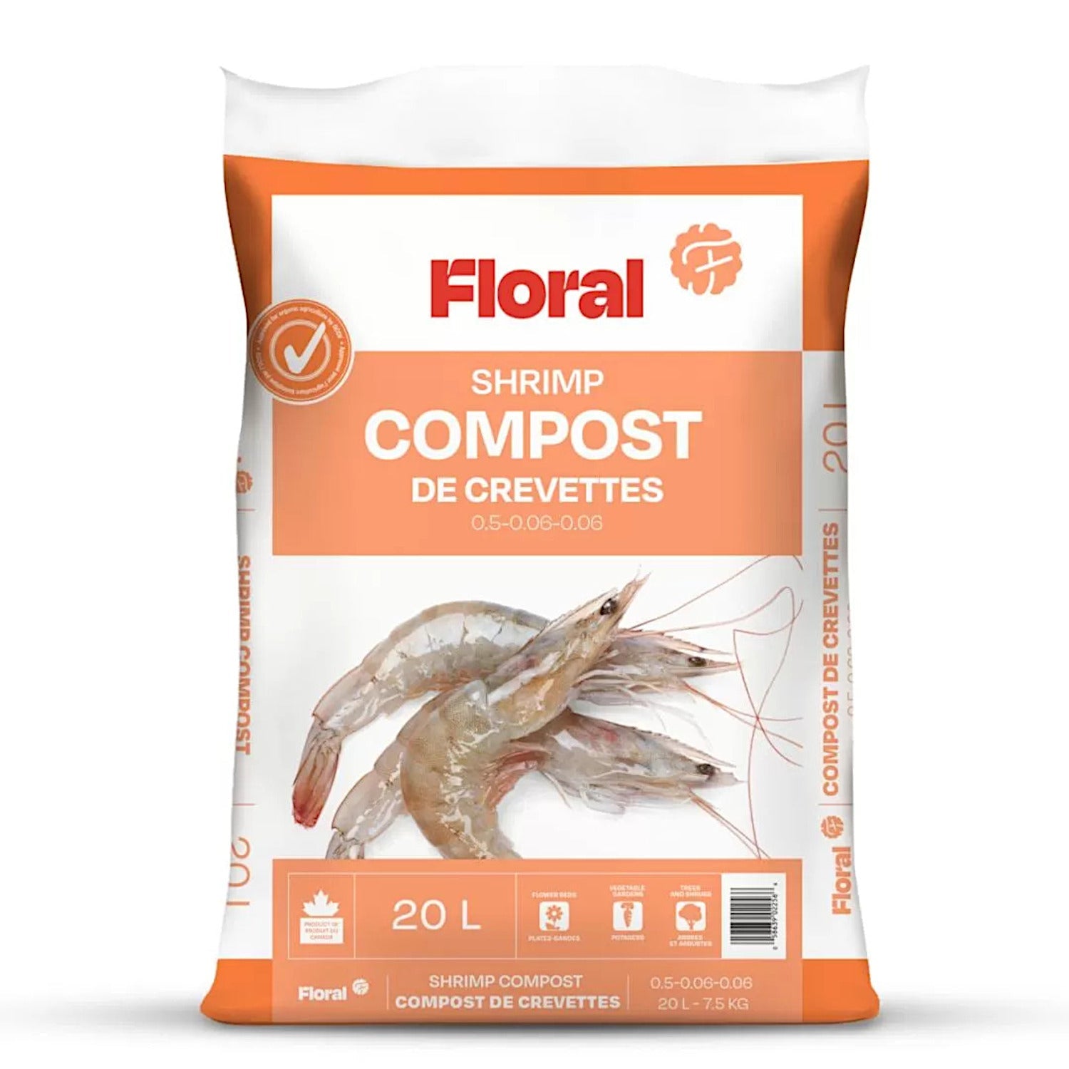 Floral Shrimp Compost, 8.8 kg
